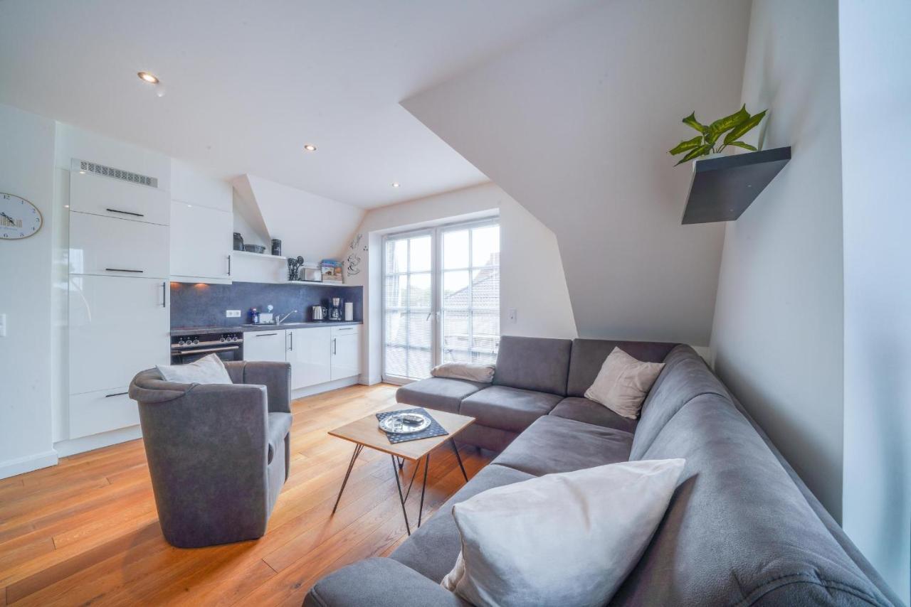 Südstrandhus Urlaub mit Hund Wohnung 4 oben Borkum Exterior foto